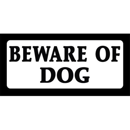 EVERMARK EverMark WHM011-01 Beware Of Dog Clip-On Sign WHM011-01